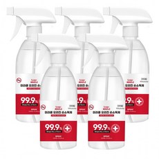 [일상플러스]25년형 미라클 오리진 스프레이 손소독제 500ml&times;5개 NE99.9%살균소독 에탄올70% 식약처 의약외, 상세페이지 참조