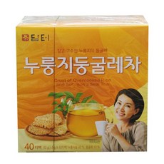 담터 누룽지 둥굴레차 40티백 식품 > 커피/차 티/전통차 녹차, 1.5g, 40개입, 1개