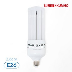 번개표 LED 콘램프 전구 35W 주광색 (E26/E39), E26, 1개