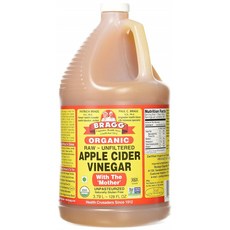브래그 식초 BRAGG 애플 사이다 비니거 3.8L 대용량 169982, 1개