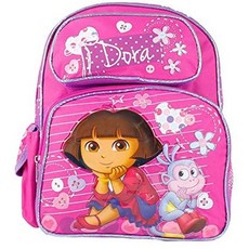 Dora the 탐색기 and Boots Thinking and Waiting Girls 12 School 백팩 가방 백