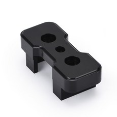 빌렛 알루미늄 변속기 마운트 인서트 S-Tronic/Manual용 B8 섀시 아우디 A4 모델, 1개, 02 Black
