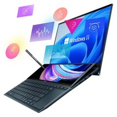 [ASUS] ZenBook Duo 14 UX482EAR-KA344W i7-1195G7 [16GB/1TB/Win11Home] [셀레스티얼 블루] [기본제품], 셀레스티얼 블루, 코어i7, 1TB, 16GB, WIN11 Home