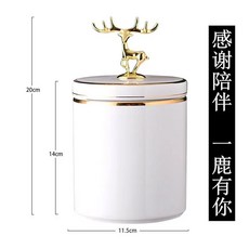 흰색 애완 동물 항아리 고양이 개 기념 밀폐 습기 방지 컬렉션 헤어 메모리얼, White Large, 1개