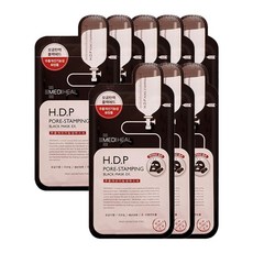 메디힐 HDP 포어스탬핑 블랙 마스크 이엑스 25ml, 1개입, 8개