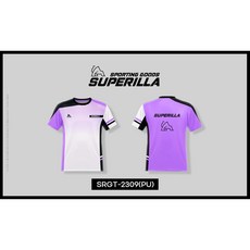 [SUPERRILLA] 슈퍼릴라 티셔츠 SRGT-2309 (PU) 배드민턴&탁구&스쿼시&테니스&스포츠&라온스포츠