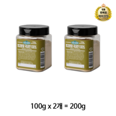 ADDCOOK 국내산 생강가루, 200g, 5개