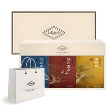 La Dolce Vita 綜合傳統茶禮盒 3款+提袋, 豆茶+菊芋茶+牛蒡茶, 1盒