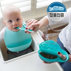 닥터브라운 프레쉬 이유식그릇+스푼 세트, 닥터브라운_프레쉬_이유식그릇세트