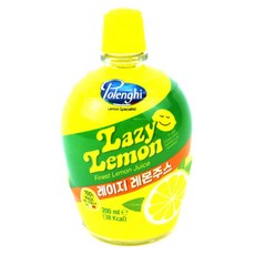 레이지레몬 주스, 200ml, 3개