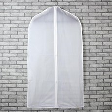 지퍼식 코트 원피스 옷커버 간편 보관 3p 재킷 장농
