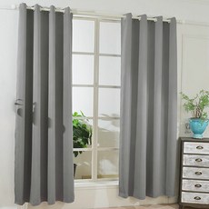 아일렛형작은창암막커튼