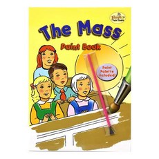 (영문도서) The Mass (St. Joseph Paint Books) [With Paint Brush] Paperback, Catholic Book Publishing, English, 9781937913830