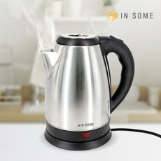 인썸 스텐 전기포트 1.8L 주전자 커피포트 티포트 IEP-180, 단일속성, 단품, 1개