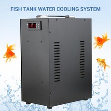 수족관 냉각기 쿨러 LCD 디스플레이 조용한 물고기 탱크 냉각 시스템 40L 물 잔디 산호 새우 농업, 1개