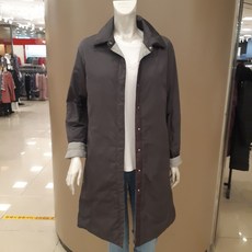 안지크 양면오리털코트