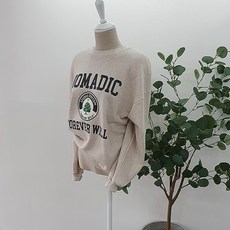 깐깐한초이스 / 노마딕 프린팅 루즈핏 맨투맨