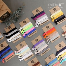 KNOTXKNOT 핸드메이드_뉴욕고무줄 솔리드 5PCS 리뷰후기