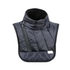 스카프 오토바이 라이더 보호대 방풍 턱받이 칼라, black 1, 1개