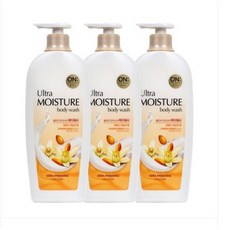 온더바디 울트라모이스춰 바디워시 785mL*3, 아몬드 바닐라향*3