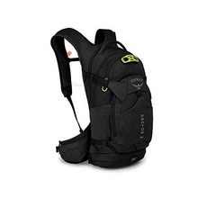  오스프리 Osprey Raptor 14 남성용 자전거 2.5리터 용량 하이드레이션 백팩 블랙, O/S, Black 