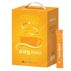 코나 슈프림 커피믹스 170T 1개 고급원두 부드러운 라떼크림