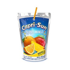 농심 카프리썬 오렌지망고, 200ml, 50개