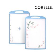 코렐 코디네이츠 항균양면도마 중(백합 블루베리) 저소음도마