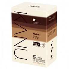 동서식품 굿템 맥심 카누 더블샷 라떼 10T 일반커피믹스, 1