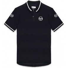 Sergio Tacchini(세 루지오 탓키ー니)남성 포로 RETRO POLO SGT-37436-NV네이비 S:스포츠&아웃도어