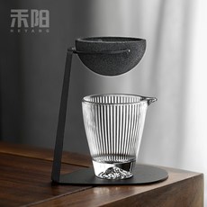 도다도다 나노 세라믹 비다공성 필터 받침대 찻잔 교체/주방 구 바닥 해양 은이온 0 5 여과, 무공해 티시계추 듀오+컵, 1개