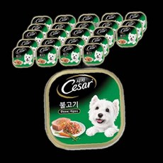 시져 불고기 100g 애완동물간식 애견제간식 닭고기캔 93000EA, 1개
