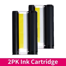 Canon 셀피 CP1300 용 4 x 6 포토 용지 KP-108IN 3 잉크 카트리지 CP1200 CP1000 CP910 108 910, CHINA, 2 Inks (No paper)