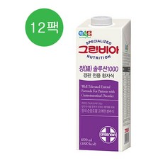 그린비아 장솔루션 1000ml x 12팩, 12개