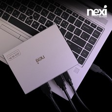 넥시 NX1095 USB3.1 TYPE-C HDMI 듀얼 캡처보드, 단일상품