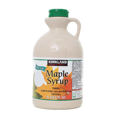 미니손거울증정] MAPLE SYRUP 코스트코 시럽 100% 순수한 메이플시럽 1L / 베이커리 1리터 1통