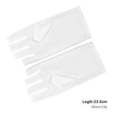 UPF50+1Pair 자외선 차단 네일 장갑 LED 램프 젤 건조기 조명 아트 장비, 02 short