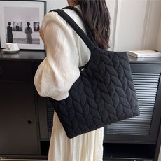 돌아기 패딩기저귀가방 가벼운 겨울 기저귀가방, 블랙