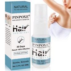 PINPOXE 헤어 억제제 머리 제거 스프레이 헤어 억제 및 암 겨드랑이를 들어 정지 헤어 성장에 감소 / 다리, none