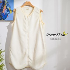 [DREAMSTAR]주니어성인 수면조끼 실내복 보온 롱조끼 달빛 조끼, L(성인용), 1개