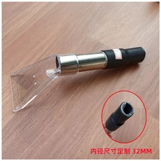 스팀청소기 Attack청소기 BF500청결 빗다.차량윗부분 쇼파 패브릭아트 카페트 물흡수 투명 스팀기, T06-내경 32MM투명긁기+스틸관-37H