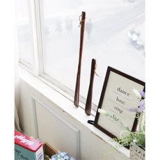 간단 구두착용 우드 구두주걱 소 나무구두헤라 원목구둣칼, 1개, 대