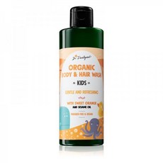 Dr. Feelgood Kids Sweet Orange Silky Shower Gel for Kids 유럽직배송, 200ml