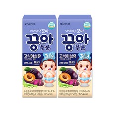 아이배냇 꼬마끙아 젤리, 2개, 푸룬, 100g