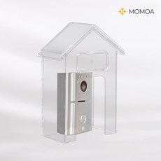 모모아 초인종 레인커버 빗물가리개 현관 주택 방수커버, 1개