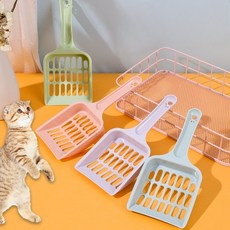 슈리팜 1+1 고양이 화장실 배변삽 모래청소 스쿱, 그린1P+블루1P, 2개