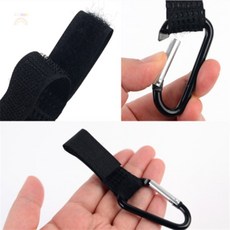 레인보우가든 카라비너 걸이 1P 차량용가방걸이, 레드