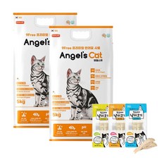 엔젤스캣 전연령사료 다묘가정 고양이사료 (냥이코기2p x 구매수량), 전연령 5kg
