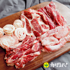 이베리코 베요타 5종 1kg 세트 돼지고기 목살 눈꽃살 악어살 황제살 항정살 갈비살 육성회장, 세트1(꽃목살+눈꽃살+악어살+황제살+항정살), 1개
