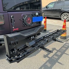 오토바이 캐리어 이동받침대 지지대 견인프레임 히치, 오프로드 오토바이용 특수 랙, 1개